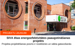 SIVA ēkas energoefektivitātes paaugstināšanas projekts