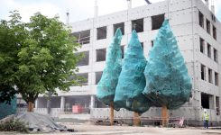 Time capsule burial ceremony at SWH Office Centre