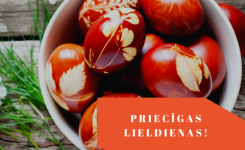 Priecīgas Lieldienas!