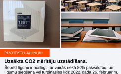 Moduls Engineering uzsāk CO2 gaisa kvalitātes mērītāju uzstādīšanu