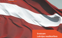 Celebraiting Day of the Restoration of Latvian Independence!