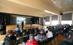Representatives of Moduls Engineering meet students of Jelgava Technical School