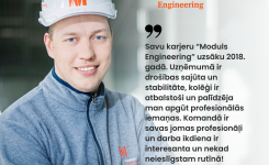 Veido karjeru Moduls Engineering!