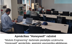 Apmācības Honeywell ražotnē