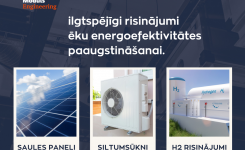 Zaļās tehnoloģijas ēku energoefektivitātes paaugstināšanai