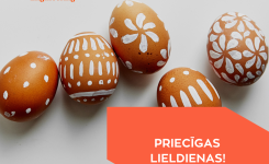 Priecīgas Lieldienas!