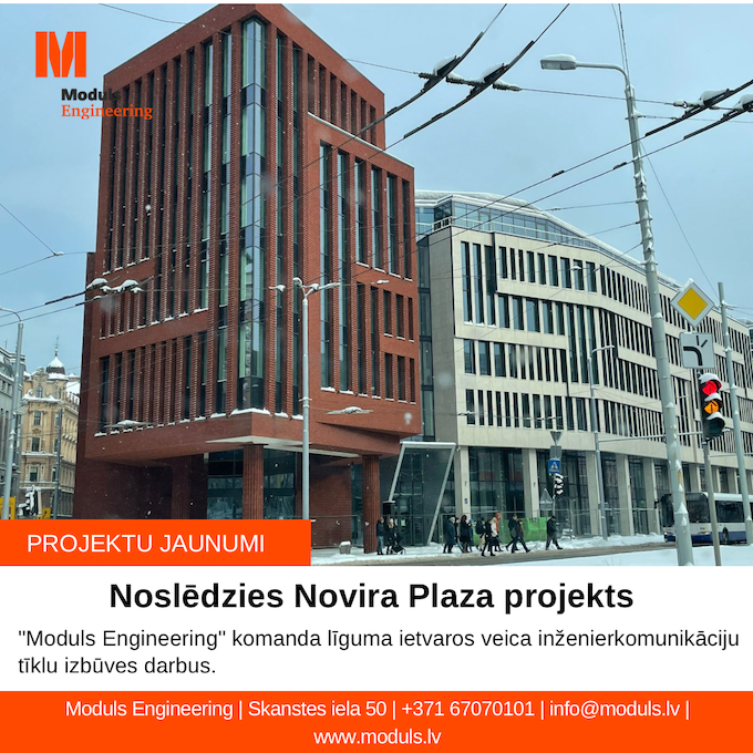 Noslēdzies Novira Plaza projekts